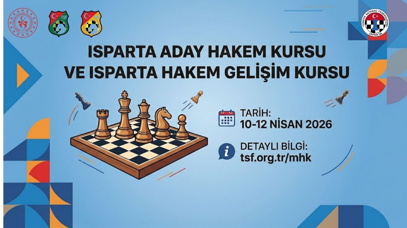 Isparta Aday Hakem Kursu ve Hakem Gelişim Kursu